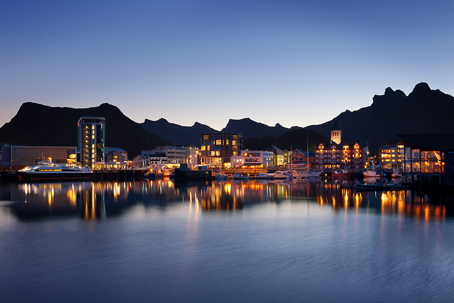 Svolvaer at Night