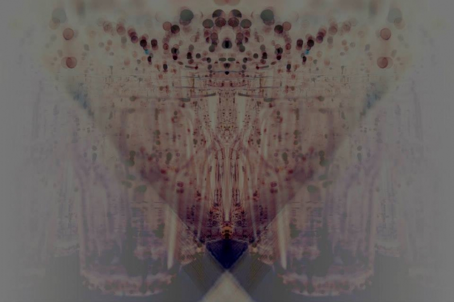 the strict lines of the glasses