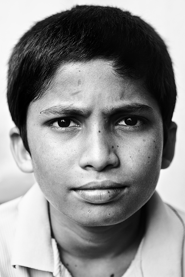 Children from Medaram tribal village