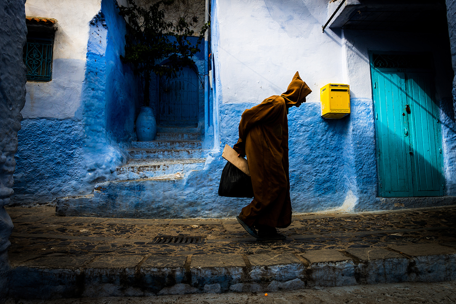 Walking in Chefchaouen
