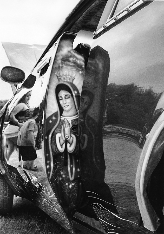 The Virgin Mary Makes an Appearance at the Car Show, San Antonio, TX, 2012