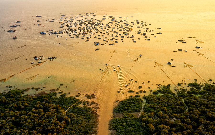 Tonle Sap Lake, Cambodia series