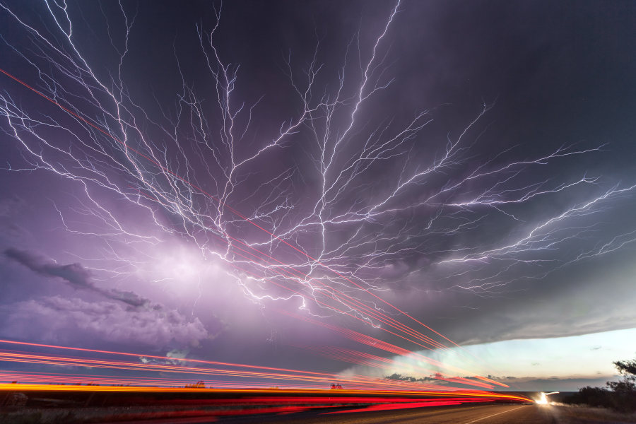 Supercell and tornadoes