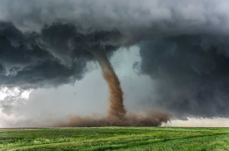 Supercell and tornadoes