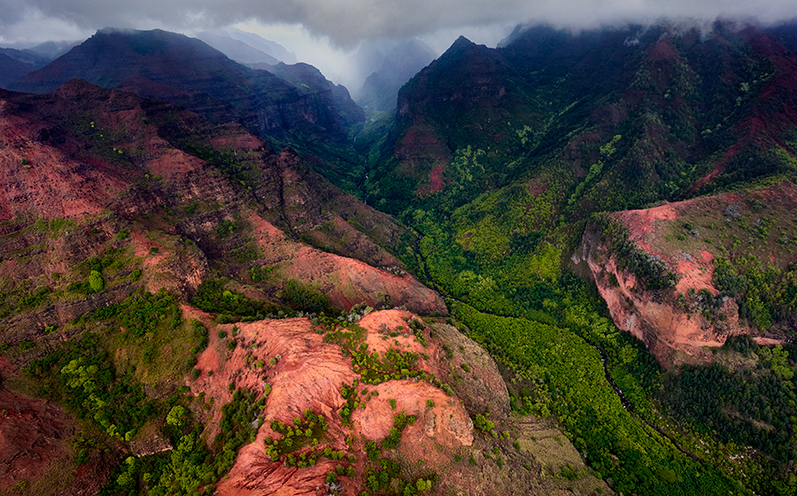 Waimea canyon, Kauai, Hawaii