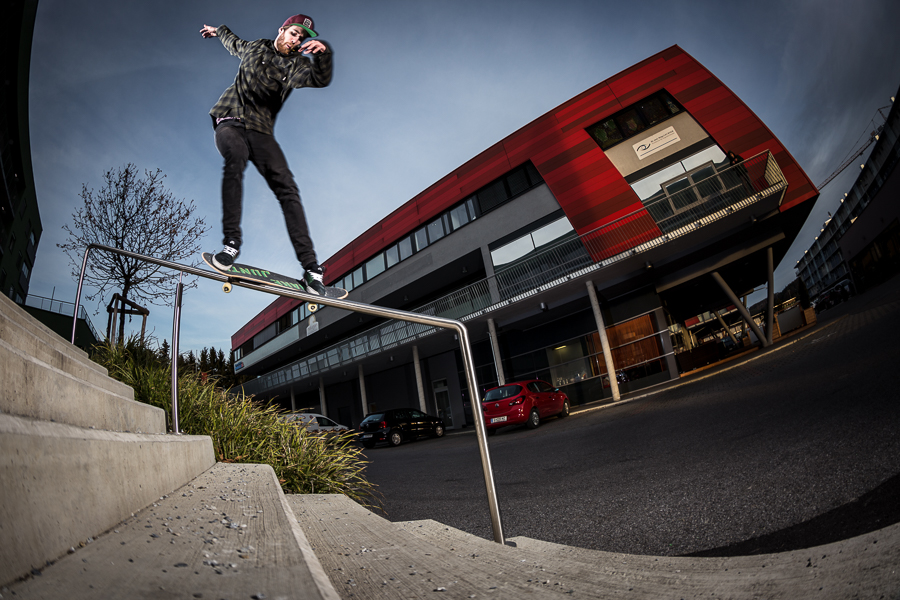 skateboarding meets architecture