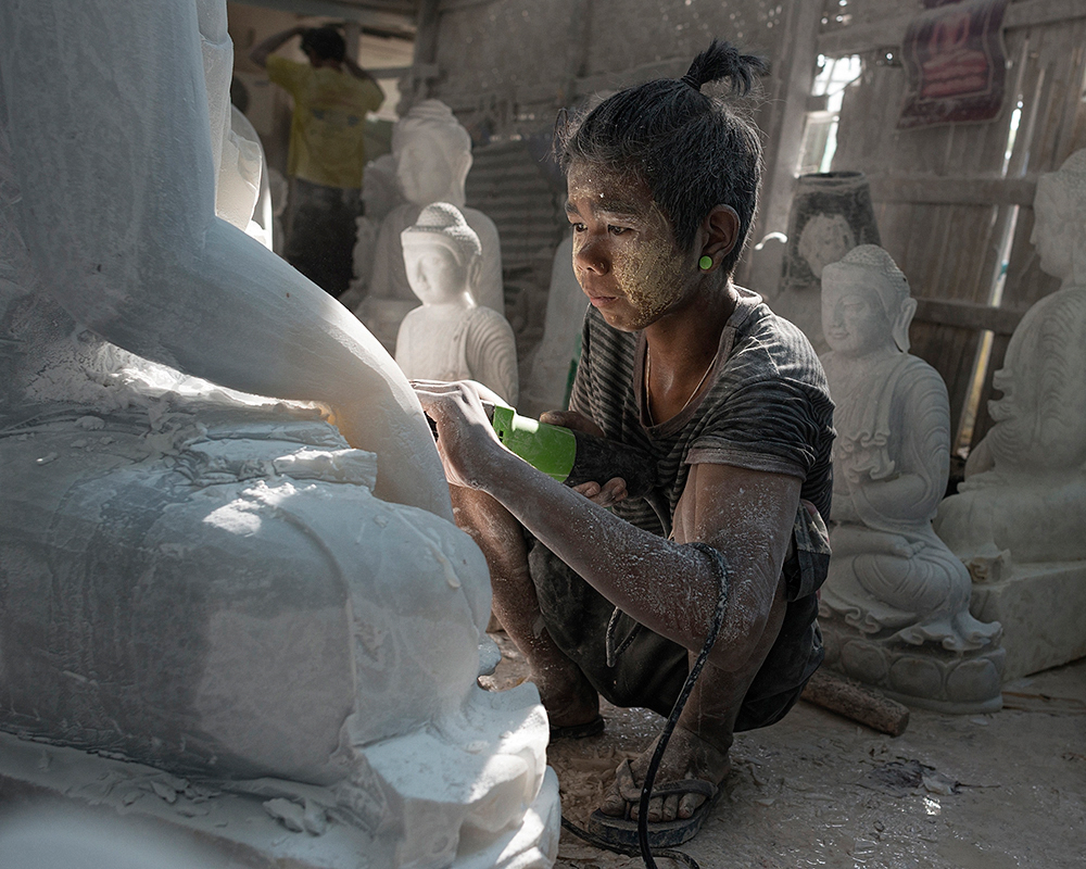 Child Labourer, Mandalay, Myanmar