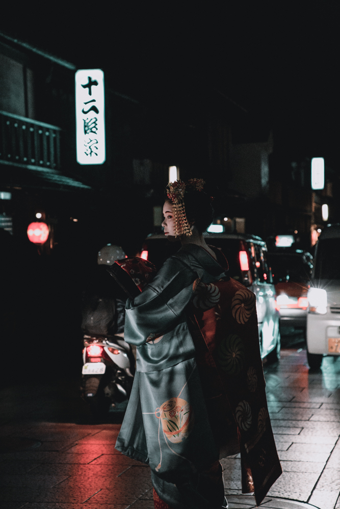 Unicorn in headlights