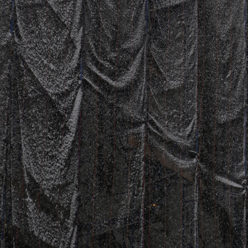 Scaffolding in the Snow