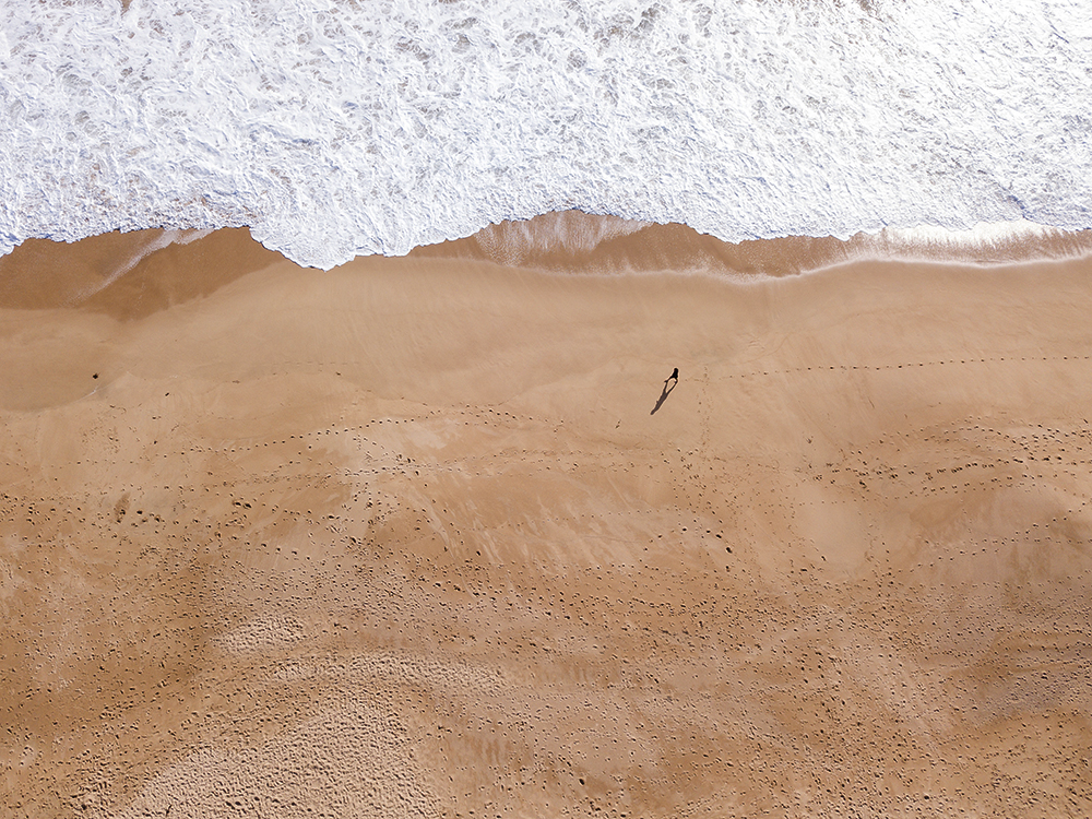 Seascapes and buildings with drone