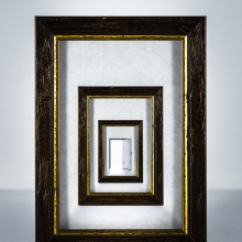 Inside a frame