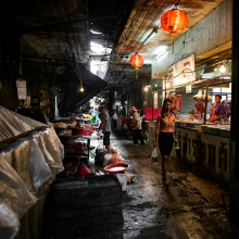 meat market of Khon Kaen thailand ...